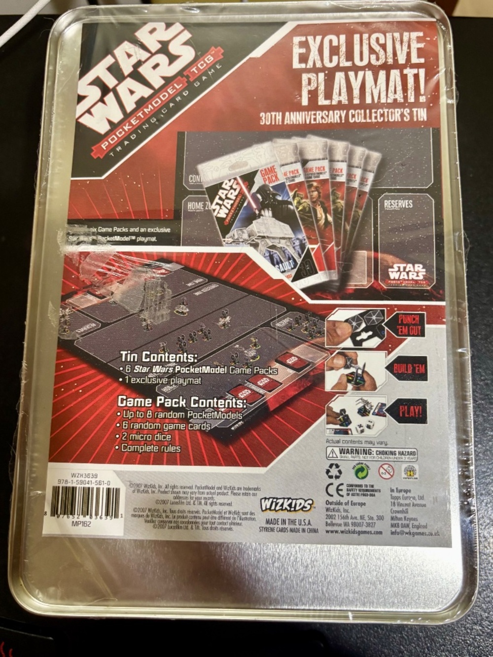 Star Wars Pocketmodel TCG "30th Anniversary Tin Set" UNOPENED